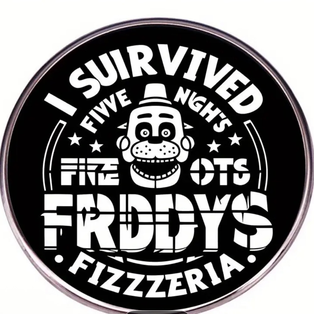 Five Nights at Freddy's Round Sign